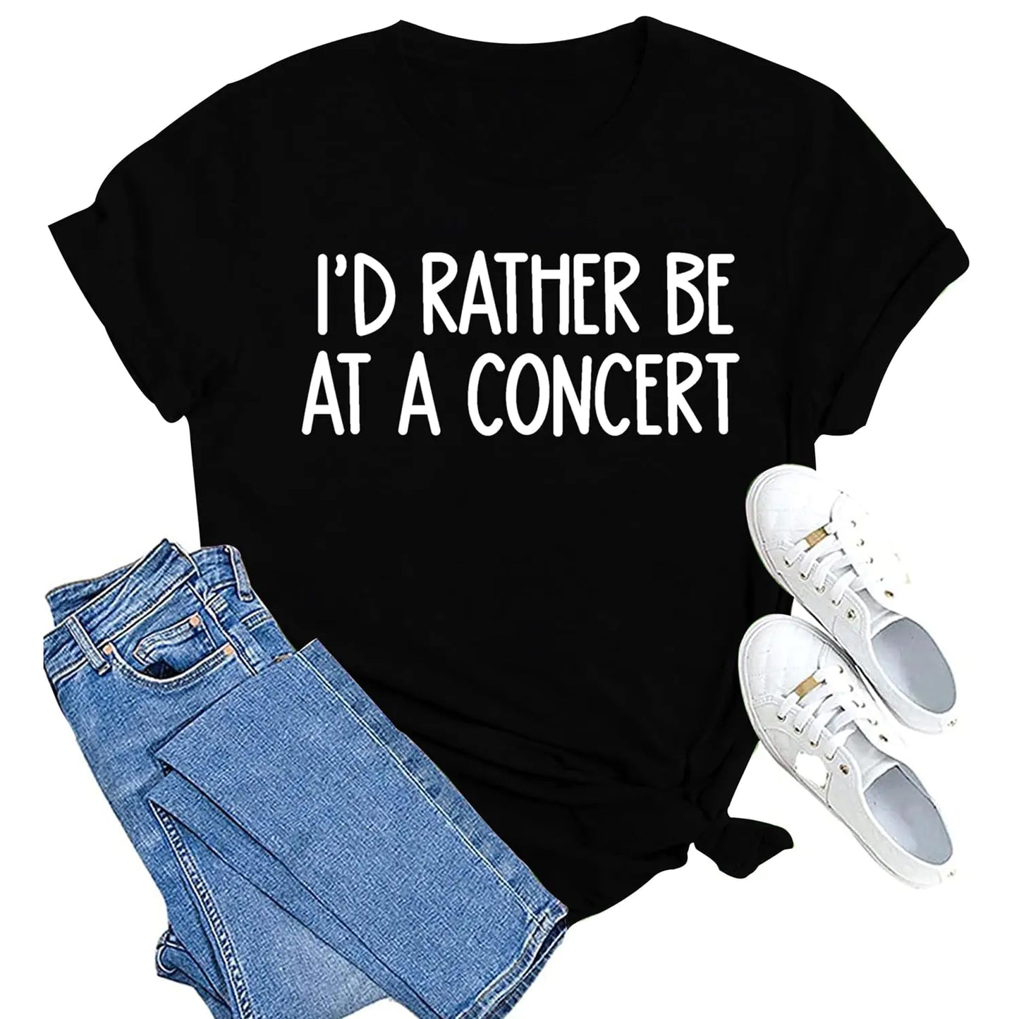 I'd Rather Be At A Concert Tee