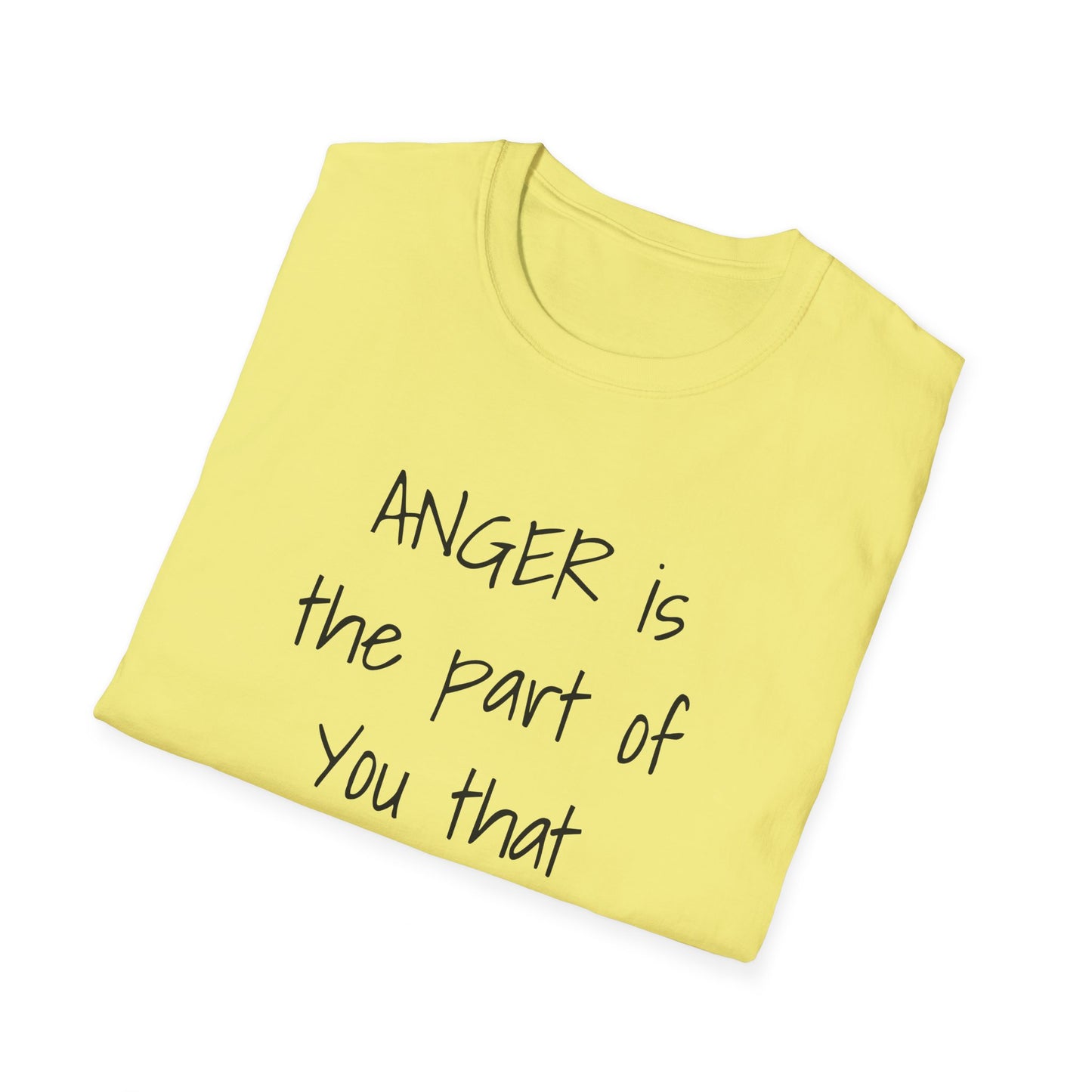 ANGER LOVES you  Unisex Softstyle T-Shirt