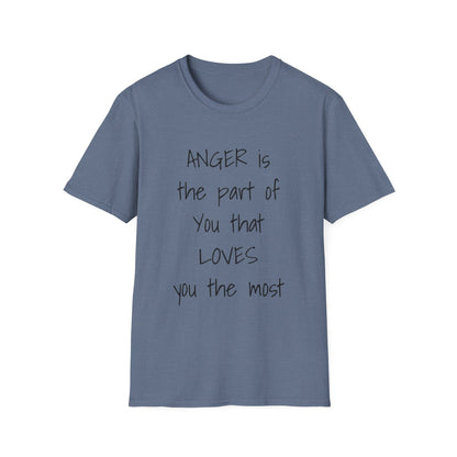 ANGER LOVES you  Unisex Softstyle T-Shirt