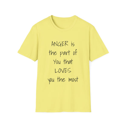 ANGER LOVES you  Unisex Softstyle T-Shirt