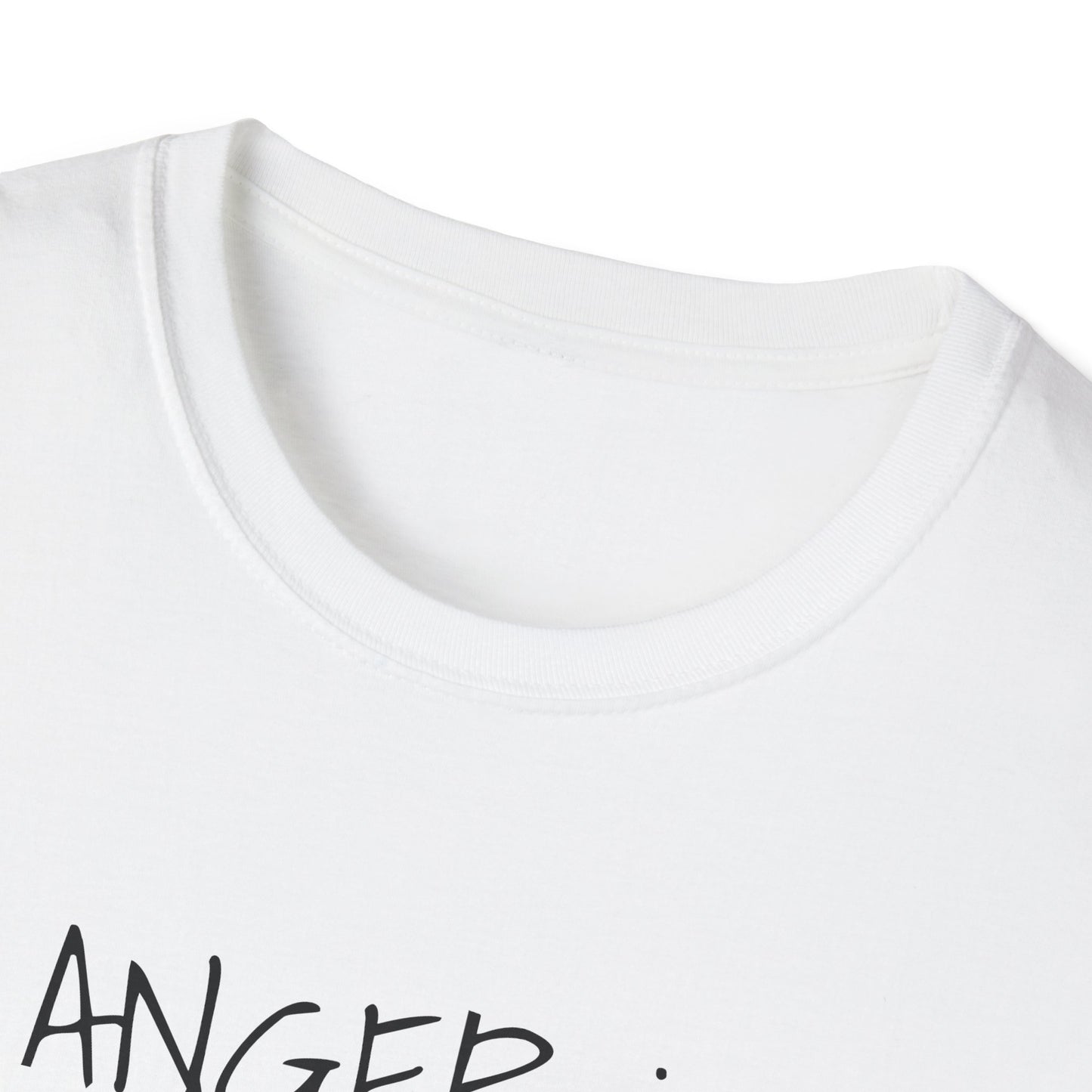 ANGER LOVES you  Unisex Softstyle T-Shirt