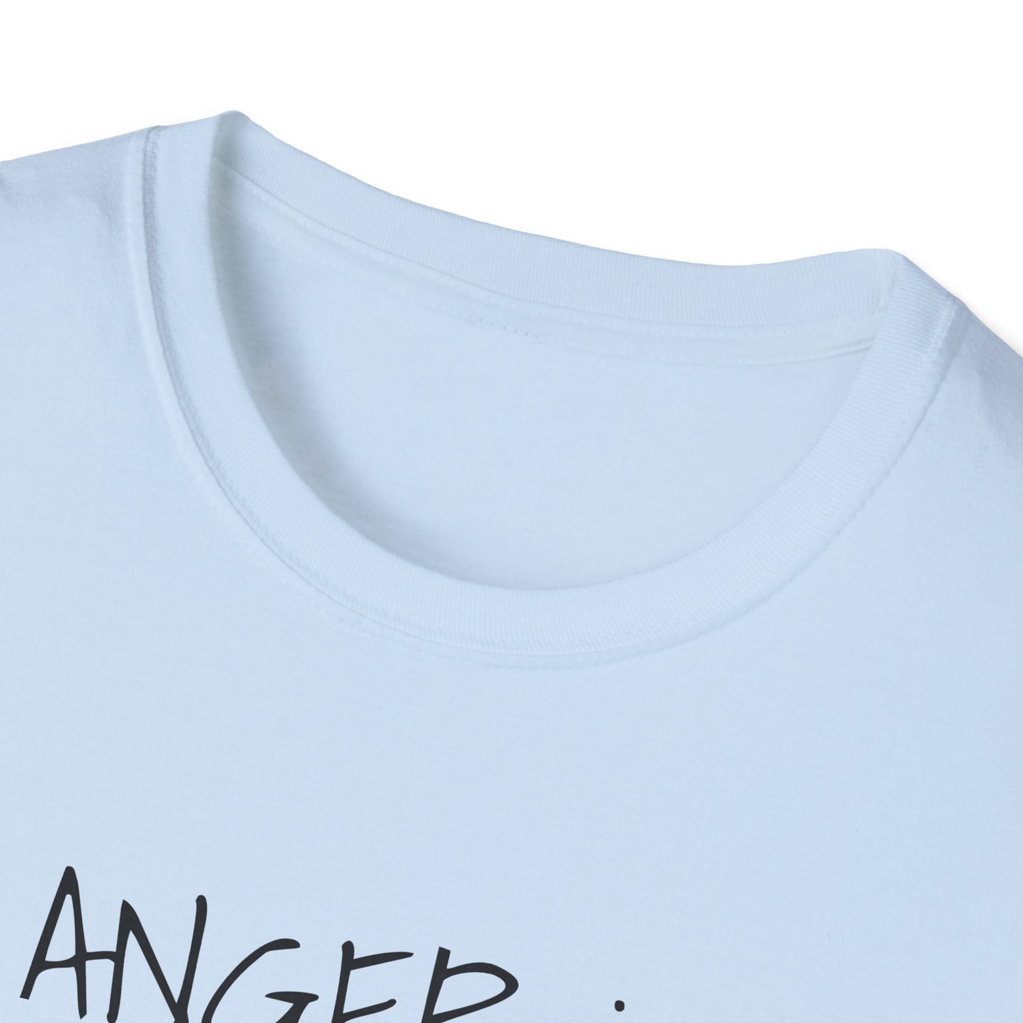 ANGER LOVES you  Unisex Softstyle T-Shirt