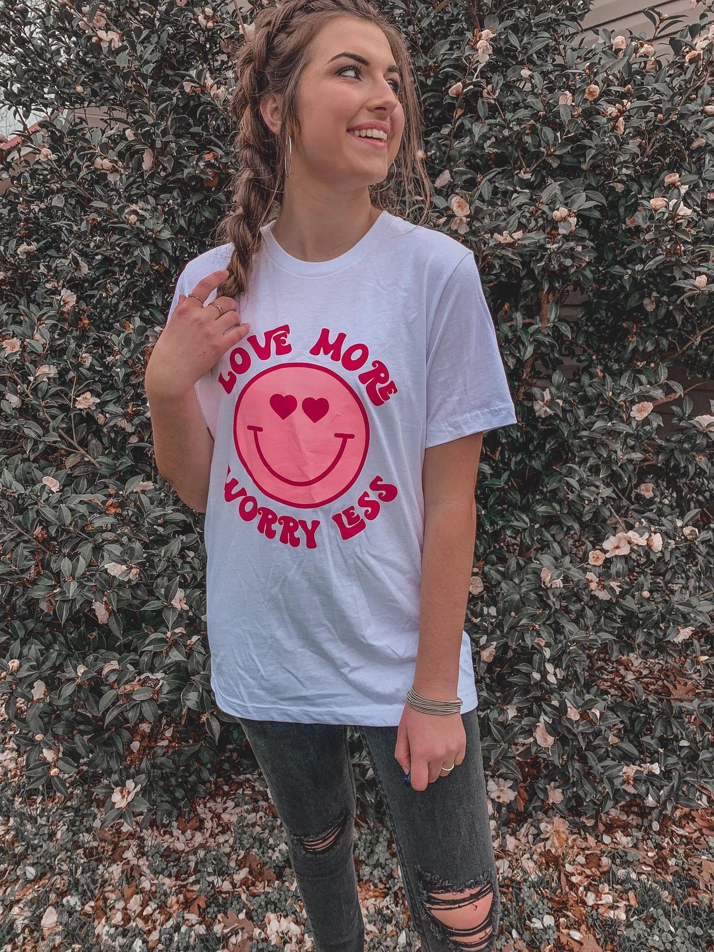 Love More Worry Less Tee