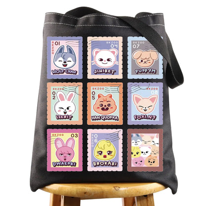 Kpop SKZ Canvas Tote Bag
