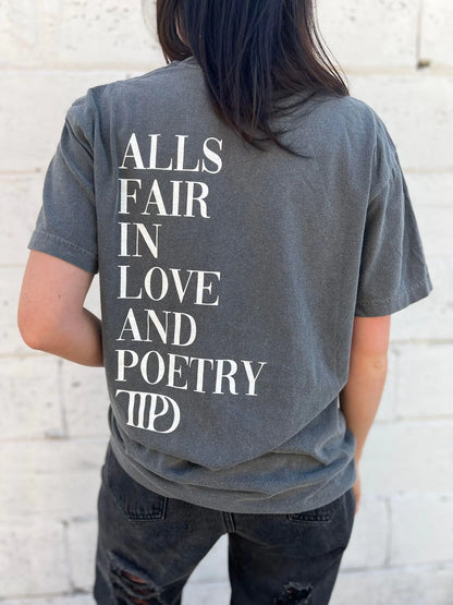 All's Fair in Love and Poetry Tee