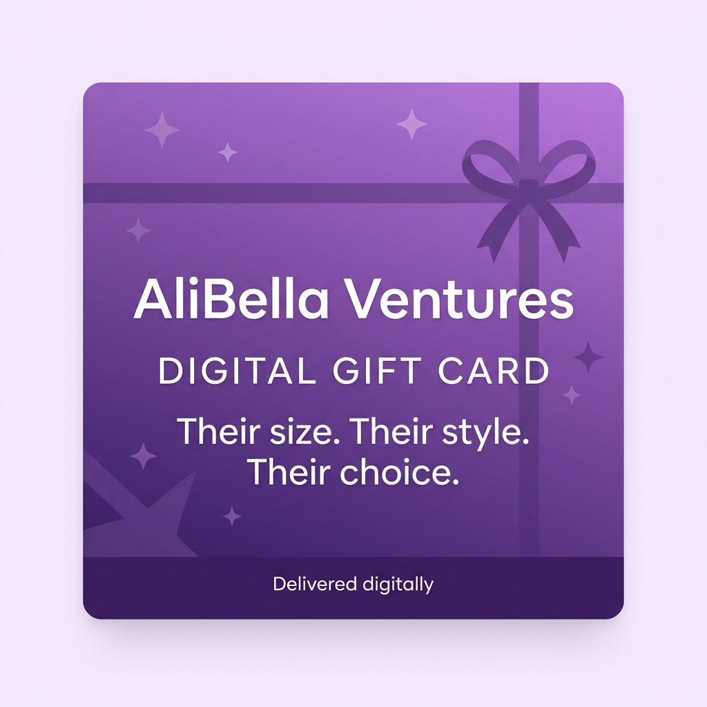 AliBella Ventures digital gift-card artwork