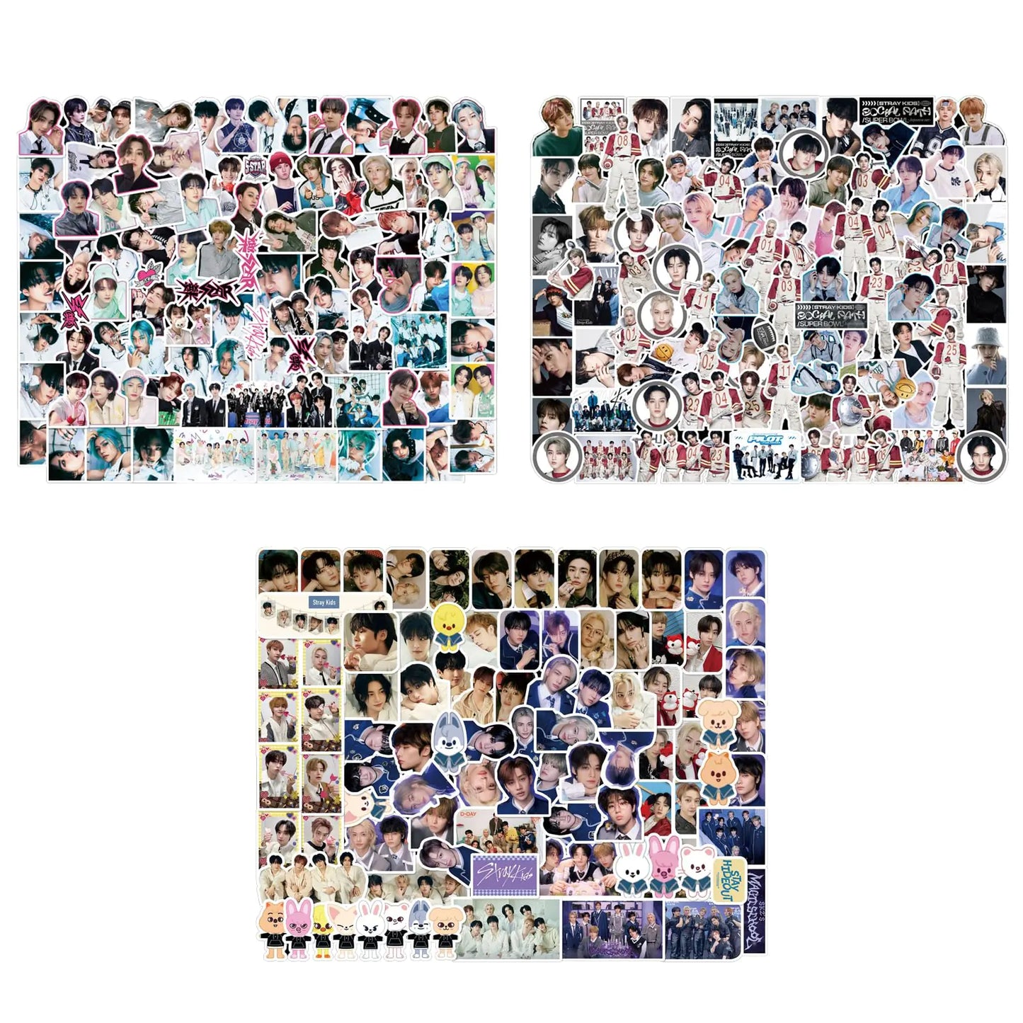 Kpop Stray Kids 282 Pcs Stickers 樂-Star Vinyl Rock Star