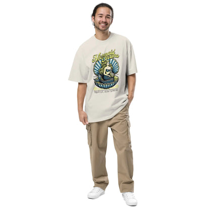 Oversized Mermaid Dreams faded t-shirt